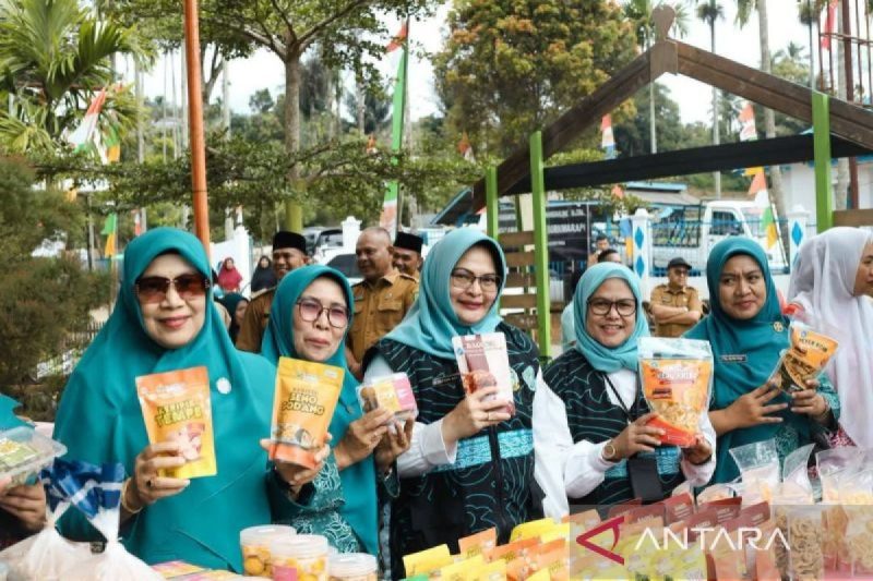Kolaborasi PKK dan PT SMGP dorong UMKM Desa Sibanggor Tonga
