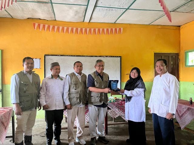 PT SMGP Resmikan Bantuan Sarpras ke MTs Swasta Nurul Tauhid Sibanggor Julu